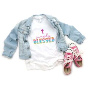 Simply Blessed - Girls Tee