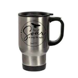They that wait upon the Lord - Travel mug