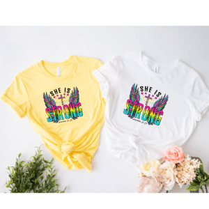 She is Strong - Girl's Tee